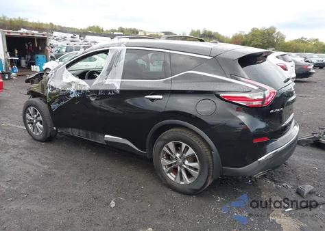 2015 Nissan Murano Sl z USA, uszkodzony, nr VIN 5N1AZ2MH3FN273821